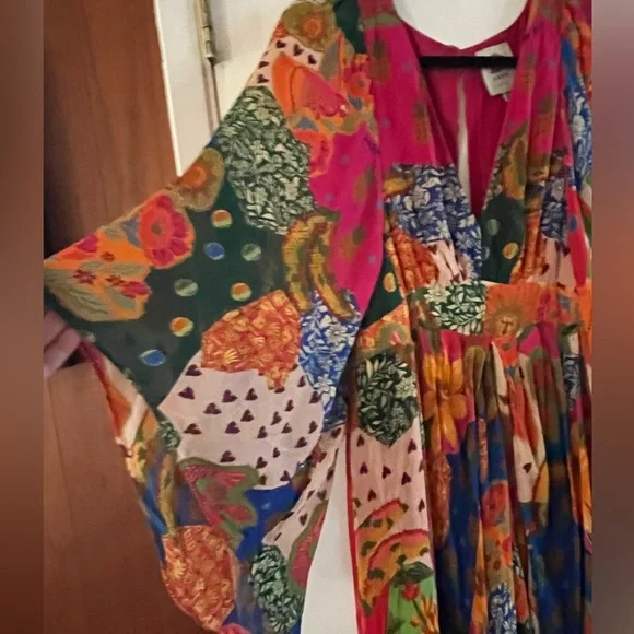 Farm Rio Sunny Mix Maxi Dress - Picture 6 of 13